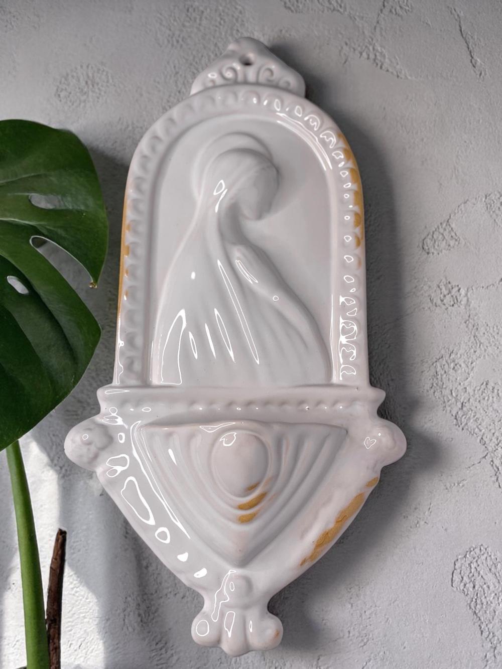 Suporte para Água Benta N. Senhora 35x18